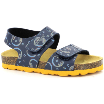 Chaussures Garçon Bouts de canapé / guéridons Kickers Summerkro Bleu
