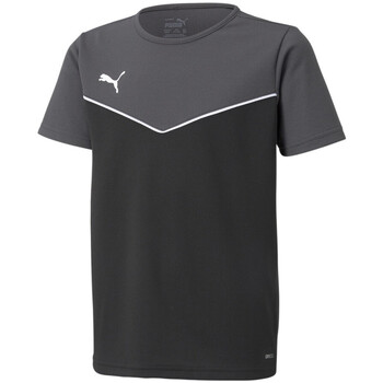 Vêtements Garçon T-shirts & Polos Puma Maillot de Sport Noir
