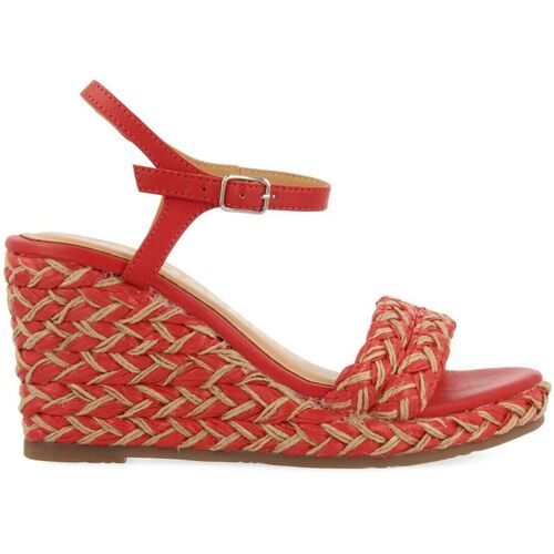 Chaussures Femme Espadrilles Gioseppo TIGARD Rouge