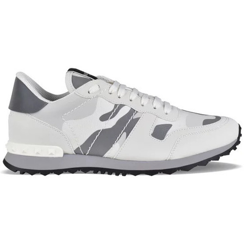 Chaussures Homme Baskets mode with Valentino Baskets Rockrunner Blanc