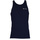 Vêtements Homme Mennace Hoogsluitend T-shirt met logo in zwart 211275 Bleu