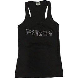 Vêtements Femme Débardeurs / T-shirts sans manche Freddy TAME06F Noir