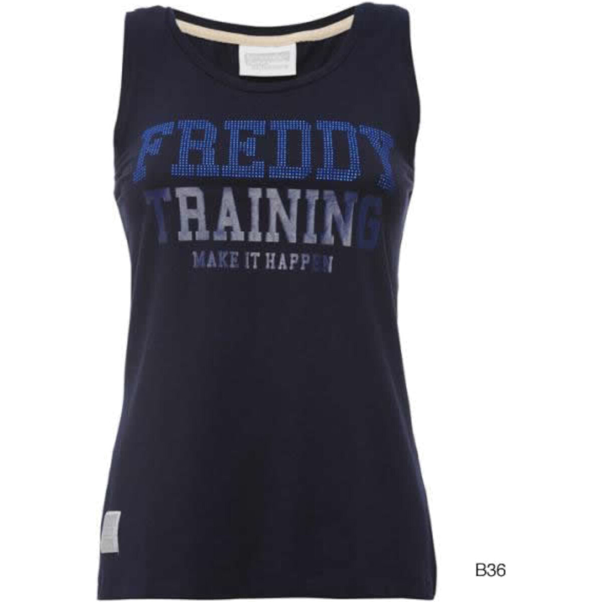 Vêtements Femme Débardeurs / T-shirts sans manche Freddy S6WTCT7 Bleu