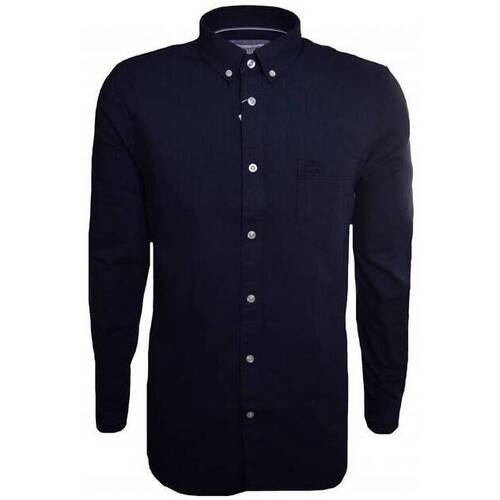 Vêtements Homme Chemises manches longues Lacoste CH9597 Bleu