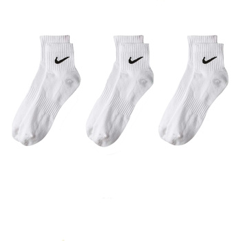 Sous-vêtements Chaussettes de sport images Nike SX7667 Blanc