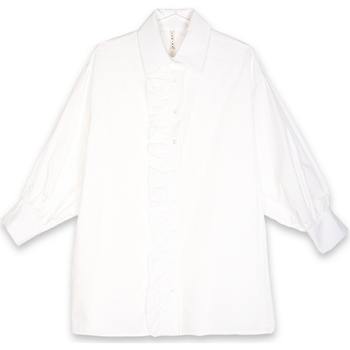 Vêtements Femme Chemises / Chemisiers Lumina L2751 Blanc