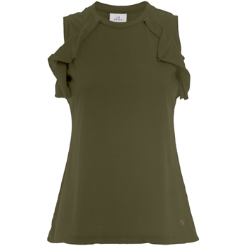 Vêtements Femme Débardeurs / T-shirts sans manche Deha D43001 Vert