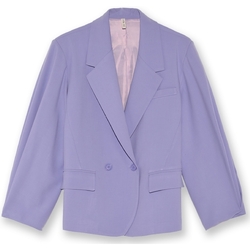 Vêtements Femme Vestes / Blazers Lumina L2810 Violet
