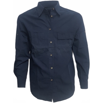 Vêtements Homme Chemises manches longues Tecnica 4140650 Bleu