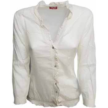 Vêtements Femme Chemises / Chemisiers Playlife 5DH05QN7C Blanc