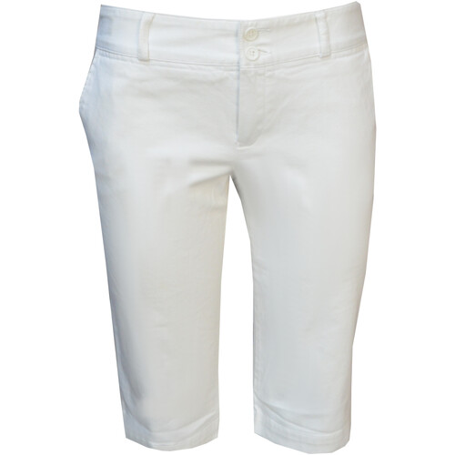Vêtements Femme Shorts peplum / Bermudas Lacoste FF7996 Blanc