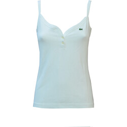Vêtements Femme Débardeurs / T-shirts sans manche Lacoste TF6312 Blanc