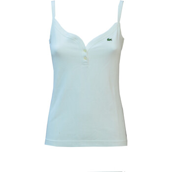 Vêtements Femme Polo Femme 34 - T0 - Xs Vert Lacoste TF6312 Blanc