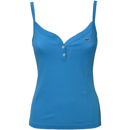 Vêtements Femme Débardeurs / T-shirts sans manche Lacoste TF6312 Bleu