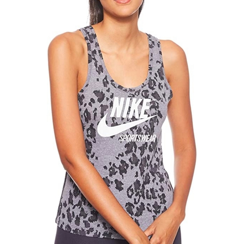 Vêtements Femme Débardeurs / T-shirts sans manche Nike AR3810 Gris