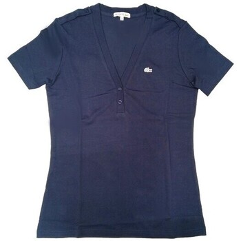Vêtements Femme Débardeurs / T-shirts sans manche Lacoste TF0570 Bleu