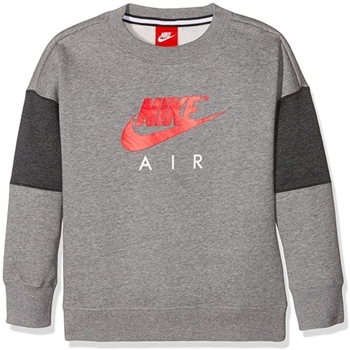 Vêtements Garçon Sweats Pompidou Nike 856178 Gris