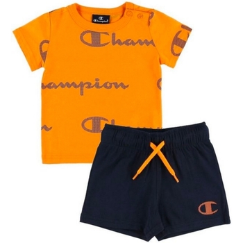 Vêtements Enfant Tee Shirt Fille Manches Champion 305284 Orange