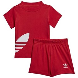 Vêtements Enfant Ensembles de survêtement adidas Originals FM5610 Rouge