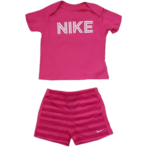 Vêtements Enfant Ensembles de survêtecombined Nike 465358 Rose
