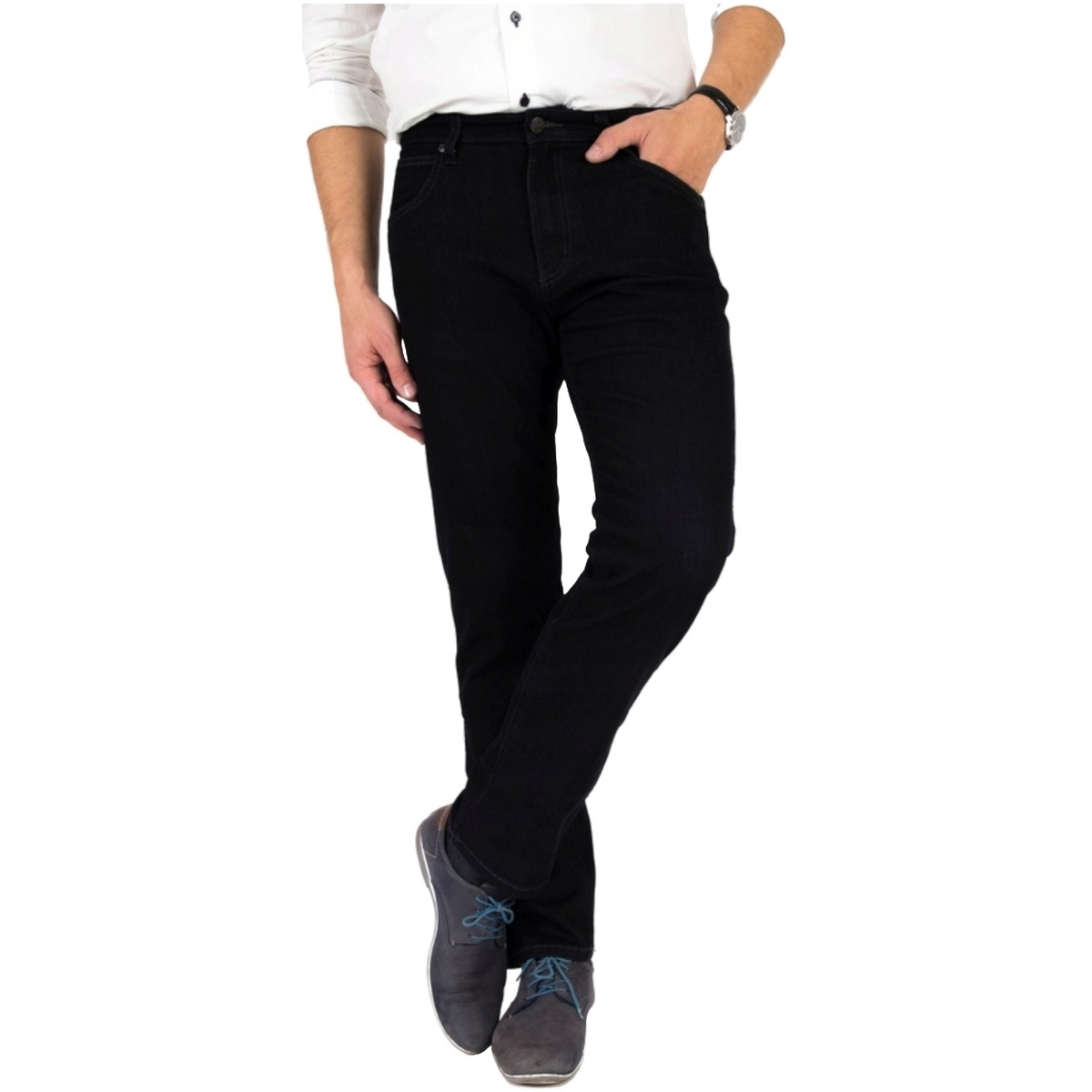 Vêtements Homme Jeans polo Wrangler W120-EE Noir