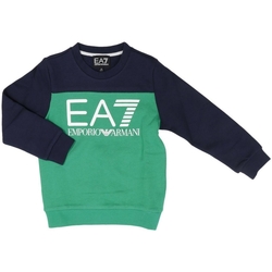 Vêtements Garçon Sweats Emporio Armani EA7 6YBM57-BJ07Z Vert
