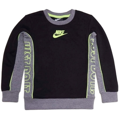 Vêtements Garçon Sweats Nike 86H469 Noir