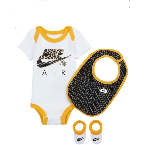 Vêtements Enfant Ensembles de survêtement Nike NN0655 Blanc