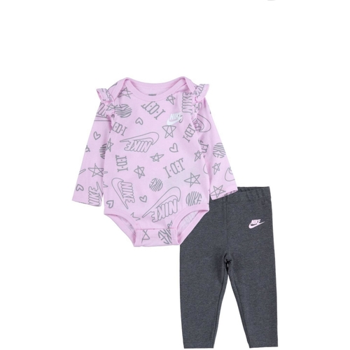 Vêtements Enfant Ensembles de survêtement Nike 06I050 Rose