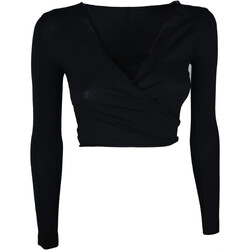 Vêtements Femme Tops / Blouses Deha T07010 Noir
