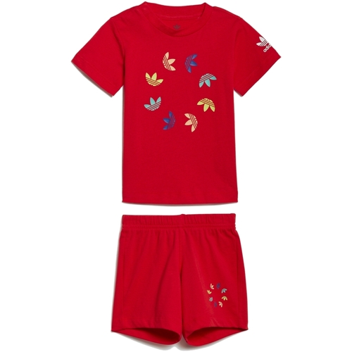 Vêtements Enfant Ensembles de survêmetallic adidas Originals HE6853 Rouge