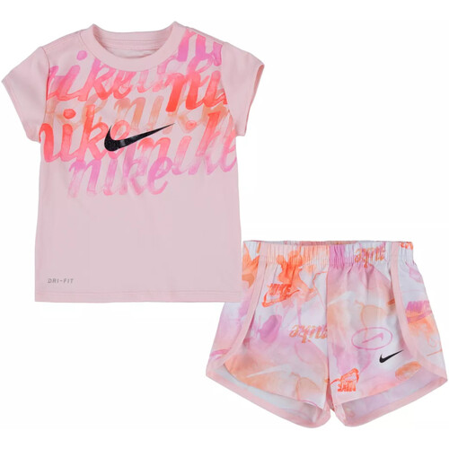 Vêtements Enfant Ensembles de survêtecombined Nike 16J568 Rose