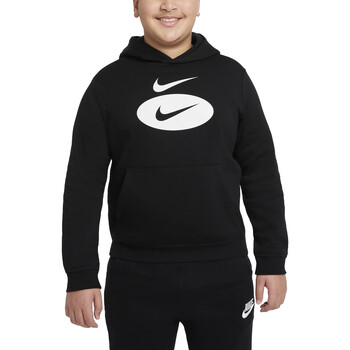 Vêtements Garçon Sweats Nike DM8097 Noir