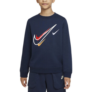 Vêtements Garçon Sweats Nike DX2296 Bleu