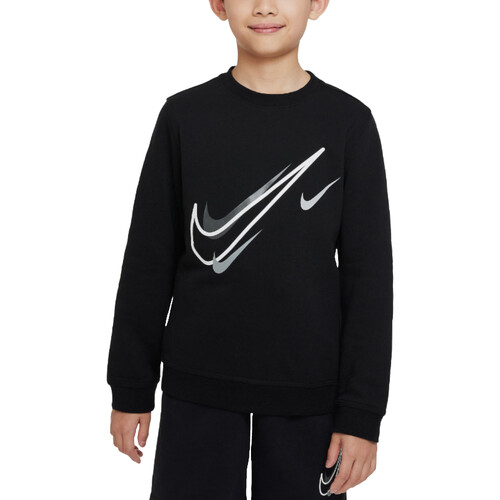 Vêtements Garçon Sweats Nike DX2296 Noir