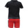 Vêtements Garçon Ensembles de survêtement Nike 85C205 Noir