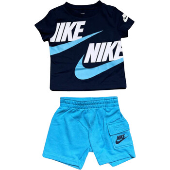 Vêtements Enfant inside or a yeezy sneaker sole black boots sale Nike 66J213 Bleu