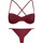 Vêtements Femme Maillots de bain 2 pièces Calvin Klein Jeans KW0KW02279 Bordeaux