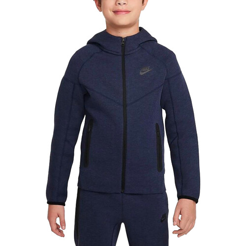 Vêtements Garçon Sweats zip Nike FD3285 Bleu