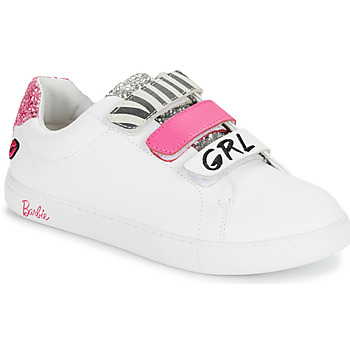 Chaussures Femme Baskets basses Hey Dude Shoes Paname EDITH BARBIE GIRL PWR ZEBRA Blanc / Rose / Noir