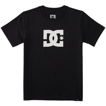 Vêtements Garçon T-shirts manches courtes DC beach SHOES DC Star Noir