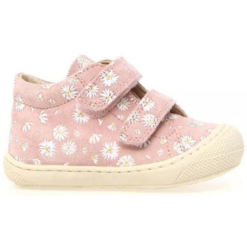 Chaussures Fille Boots Naturino COCOON VELCRO  ROSE FLEUR Rose