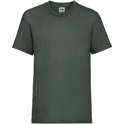 Vêtements Enfant T-shirts manches courtes Fruit Of The Loom Value Vert