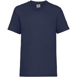 Vêtements Enfant T-shirts & Polos Fruit Of The Loom Value Bleu