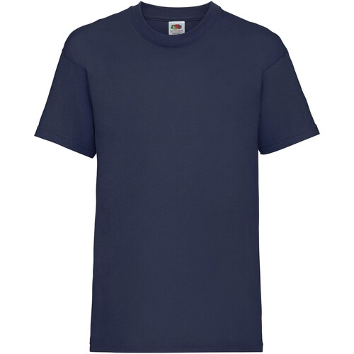 Vêtements Enfant T-shirts manches courtes Fruit Of The Loom SS6B Bleu