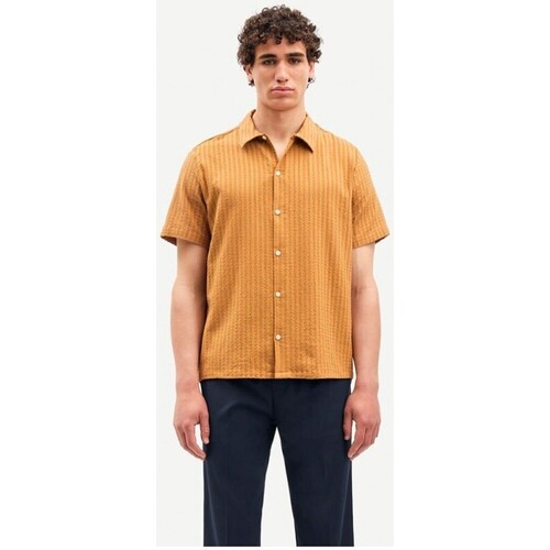 Vêtements Homme Chemises manches longues Samsoe Samsoe Samose Samsoe Avan Shirt Bistre Multicolore