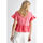 Vêtements Femme T-shirts & Polos Liu Jo T-shirt en jersey et popeline Rouge