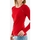 Vêtements Femme T-shirts manches longues Morgan 241-tmilie Rouge