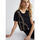 Vêtements Femme T-shirts & Polos Liu Jo T-shirt avec mini clous Noir