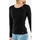 Vêtements Femme T-shirts manches longues Morgan 241-tmilie Noir